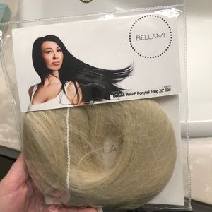 BRAND NEW Bellami 20” ponytail wrap hair extension